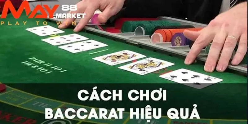 Gấp thếp trong game bài Baccarat May88 